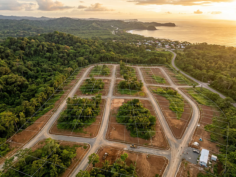 Lotificación y urbanización de terreno en Panamá