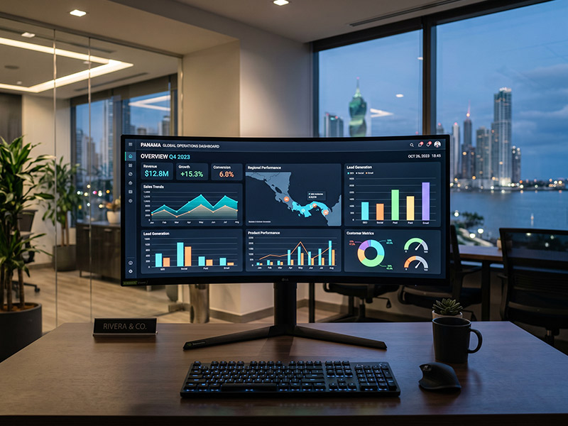 Dashboards y herramientas de business intelligence en Panama