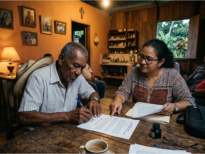 Testamento para finca y propiedades rurales en Panamá